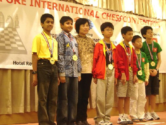 Team Silver in Under 13 Boys