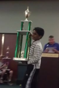 Sabareesh tournament achievement