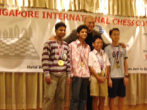 Team Silver in Under 15 Boys