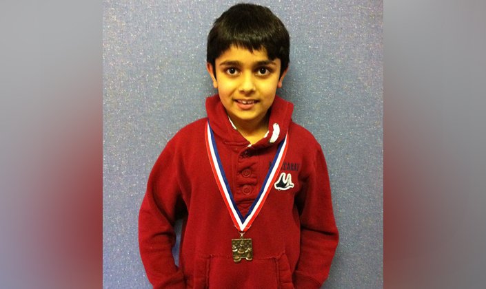 SVansh Sharma won a trophy in Inter School Tournament in Sydney