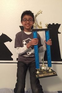 Krish Shah Texas State Championship prize
